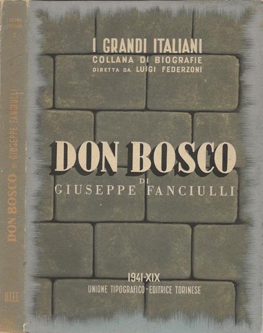 Don Bosco - Giuseppe Fanciulli - copertina