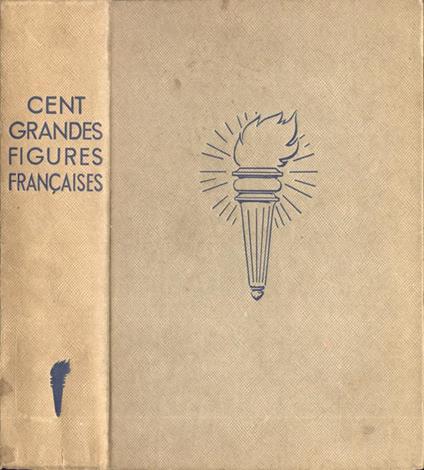 Cent grandes figures francaises - René Poirier - copertina