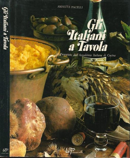 Gi Italiani a tavola - Amalita Pacelli - copertina