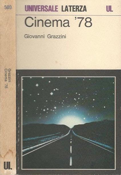 Cinema '78 - Giovanni Grazzini - copertina