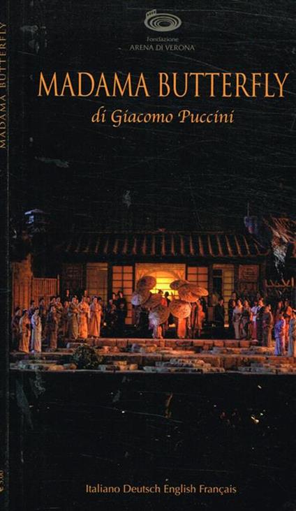 Madama Butterfly. Tragedia giapponese in tre atti - Giacomo Puccini - copertina