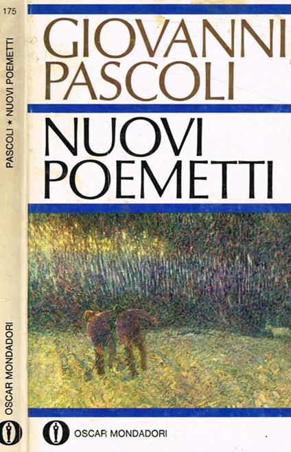 Nuovi poemetti - Giovanni Pascoli - copertina
