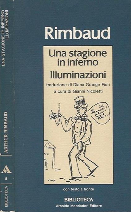 Una stagione in inferno-Illuminazioni - Arthur Rimbaud - copertina