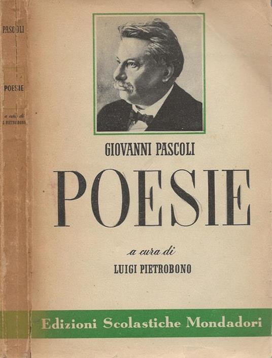 Poesie - Giovanni Pascoli - copertina