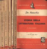 Storia della letteratura italiana Vol. I - II - III - IV - V