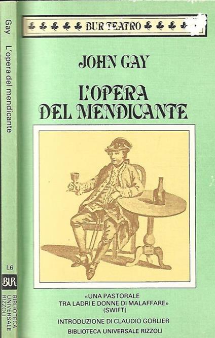 L’opera del mendicante - John Gay - copertina