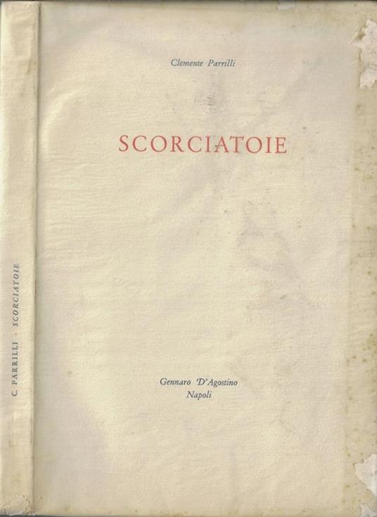 Scorciatoie - Clemente Parrilli - copertina