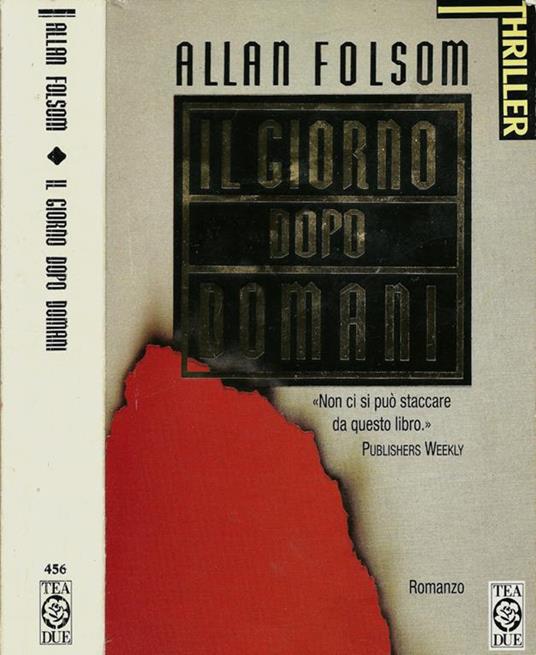 Il giorno dopo domani - Allan Folsom - copertina