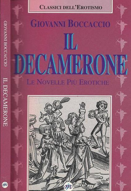 Il decamerone - Giovanni Boccaccio - copertina