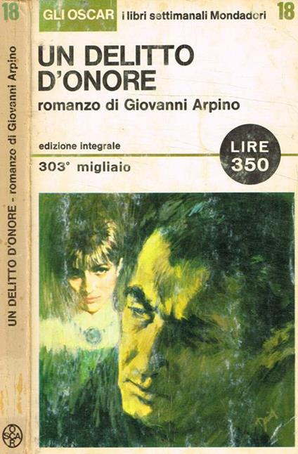 Un delitto d'onore - Giovanni Arpino - copertina