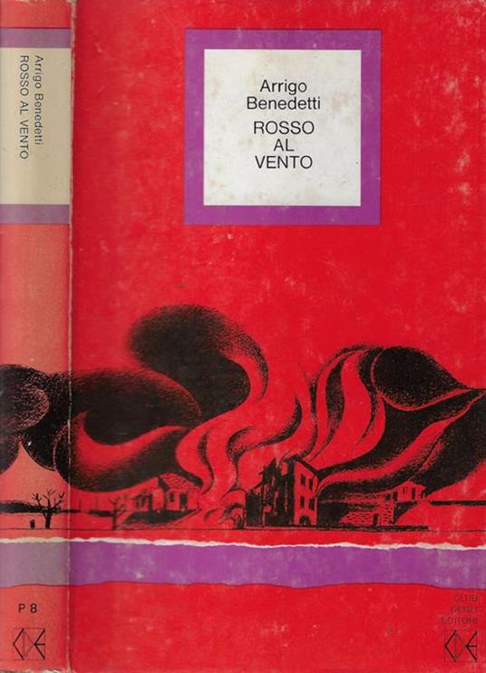 Rosso al vento - Arrigo Benedetti - copertina