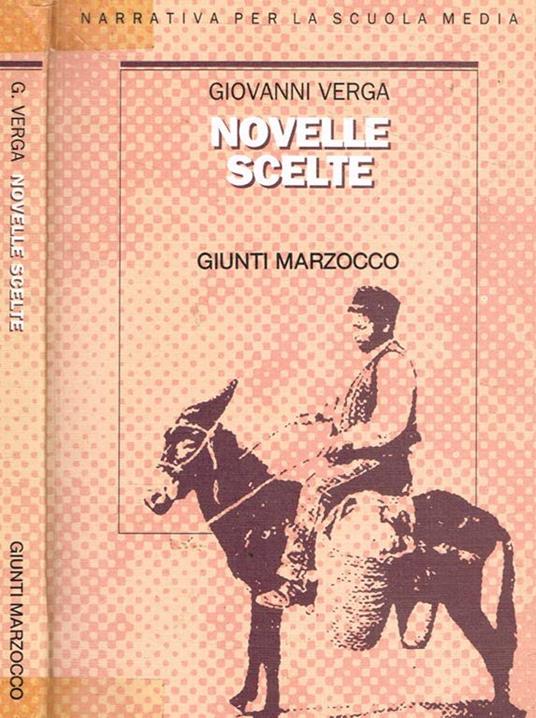 Novelle scelte - Giovanni Verga - copertina
