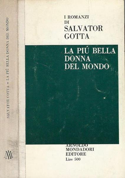 La donna più bella del mondo - Salvatore Gotta - copertina