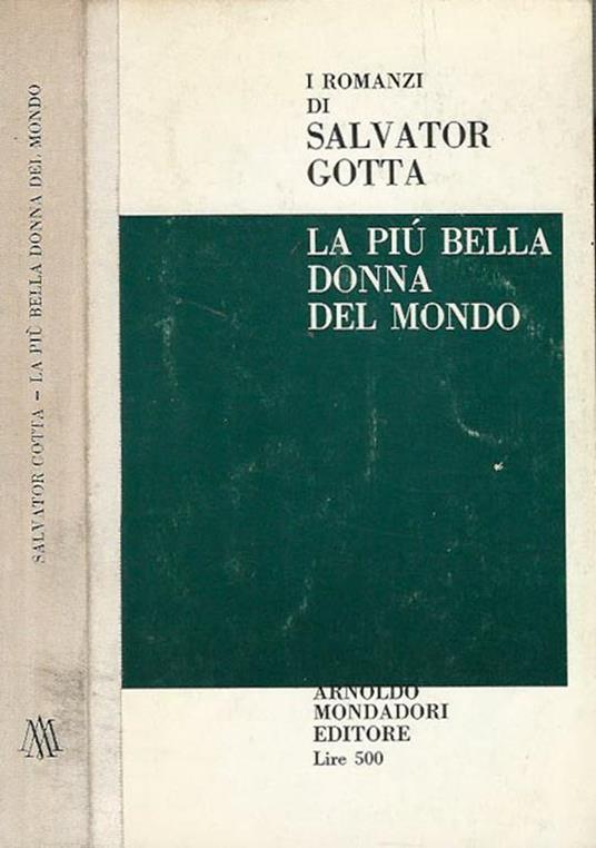 La donna più bella del mondo - Salvatore Gotta - copertina