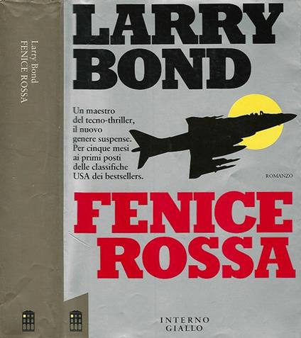Fenice rossa - Larry Bond - copertina