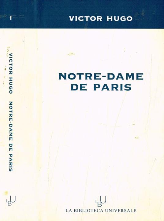 Notre-Dame de Paris - Victor Hugo - copertina