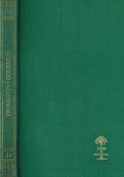 Domenico - Eugéne Fromentin - copertina