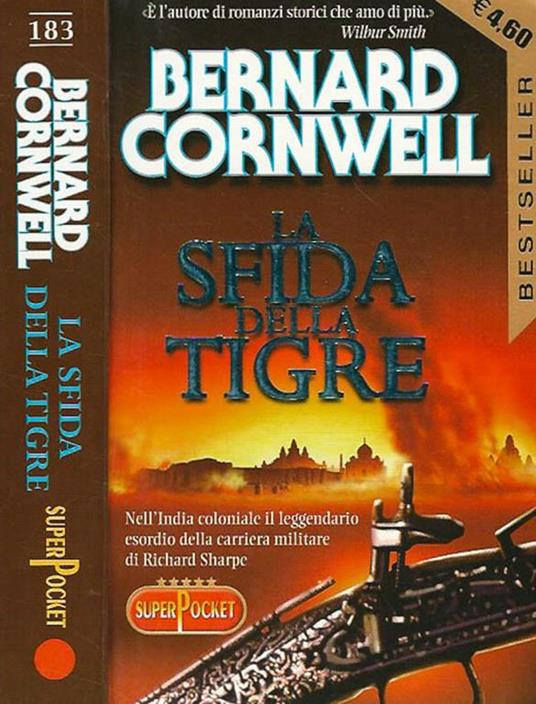 La sfida della tigre - Bernard Cornwell - copertina