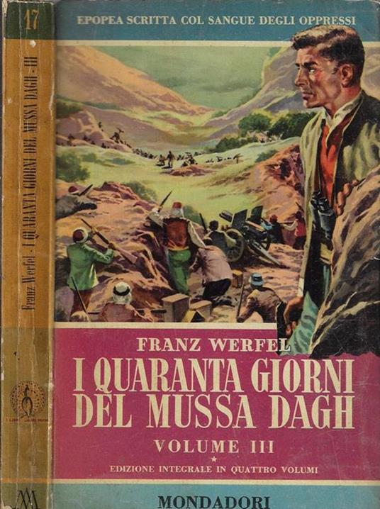 I quaranta giorni del Mussa Dagh Vol III - Franz Werfel - copertina