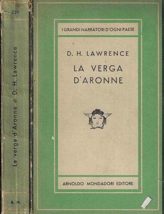 La verga d'Aronne - David Herbert Lawrence - copertina