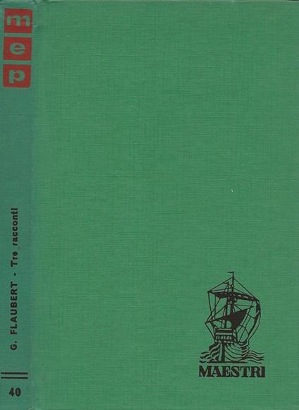 Tre racconti - Gustave Flaubert - copertina