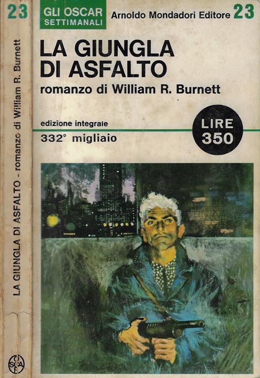 La giungla di asfalto - William R. Burnett - copertina