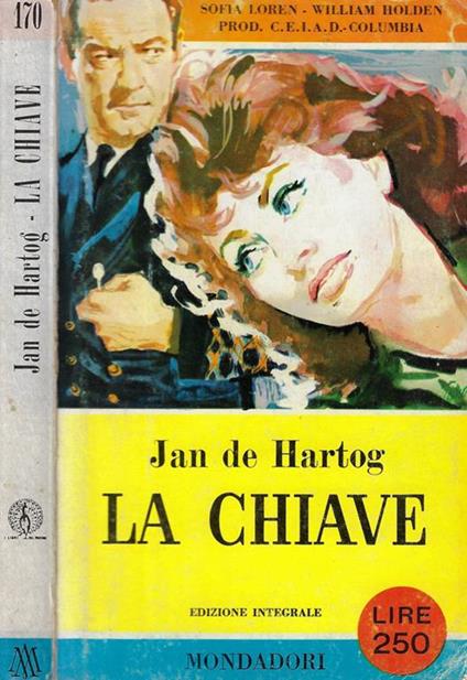 La chiave - Jan De Hartog - copertina