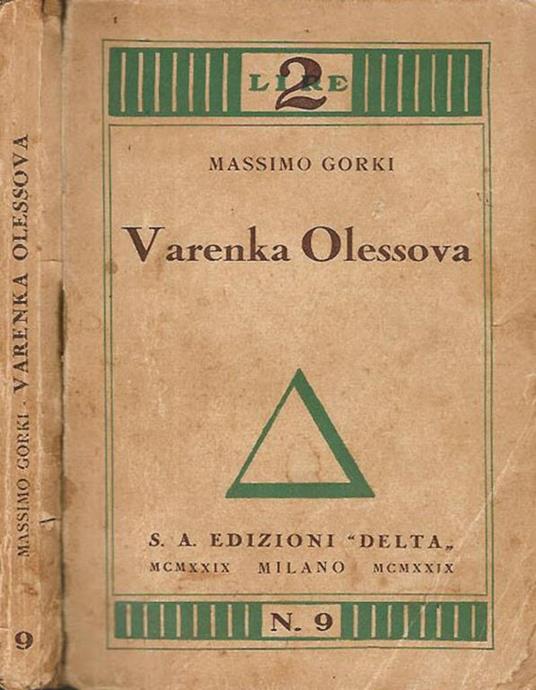 Varenka Olessova - Maksim Gorkij - copertina