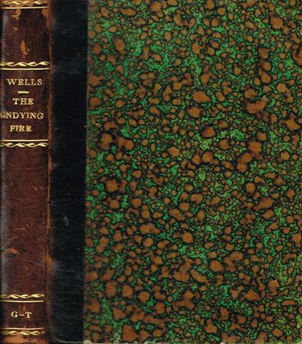 The undying fire - Herbert G. Wells - copertina