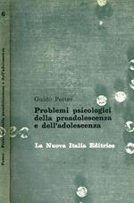 Problemi psicologici della preadolescenza e dell'adolescenza