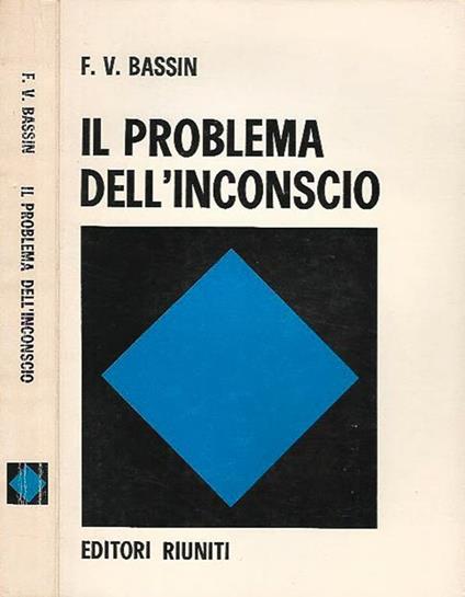 Il problema dell'inconscio - Filipp Veniaminovic Bassin - copertina