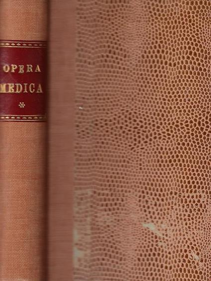 Opera medica n. 111-112-117 Anno 1956-1959 - copertina