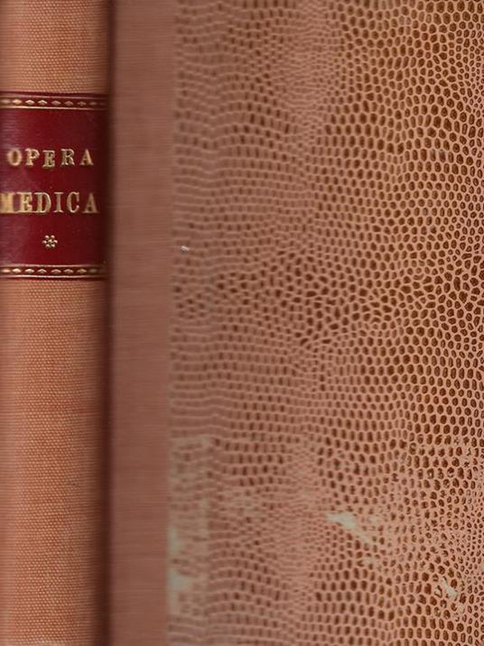Opera medica n. 111-112-117 Anno 1956-1959 - copertina