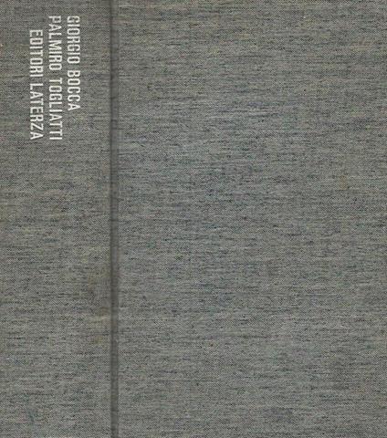 Palmiro Togliatti - Giorgio Bocca - copertina