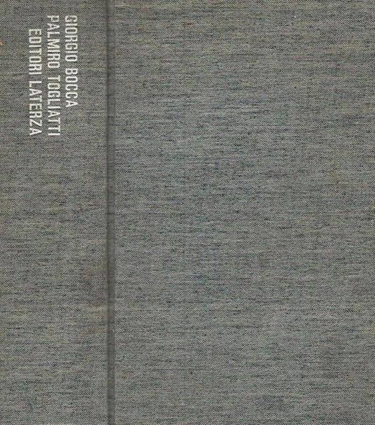 Palmiro Togliatti - Giorgio Bocca - copertina