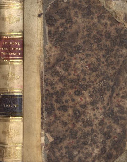 Praelectiones theologicae Vol. VIII - Joannes Perrone - copertina