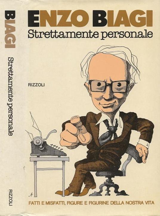 Strettamente personale - Enzo Biagi - copertina