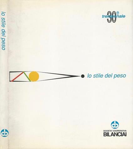 Lo stile del peso - copertina