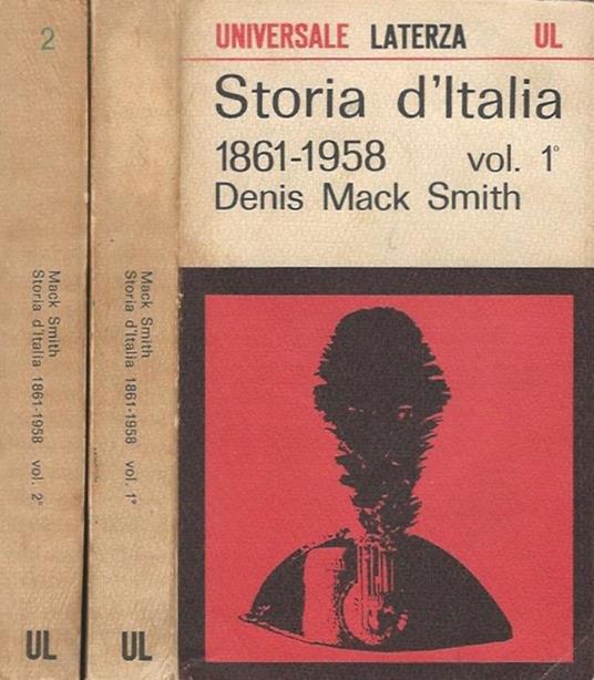 Storia d'Italia 1861 - 1958 vol. 1° - 2° - Denis Mack Smith - copertina