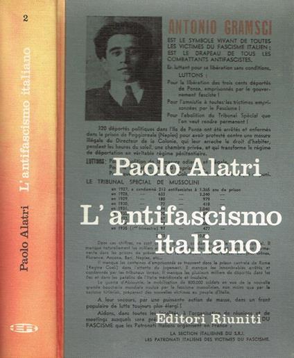 L' antifascismo italiano vol.II - Paolo Alatri - copertina