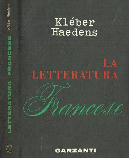 La letteratura francese - Kleber Haedens - copertina