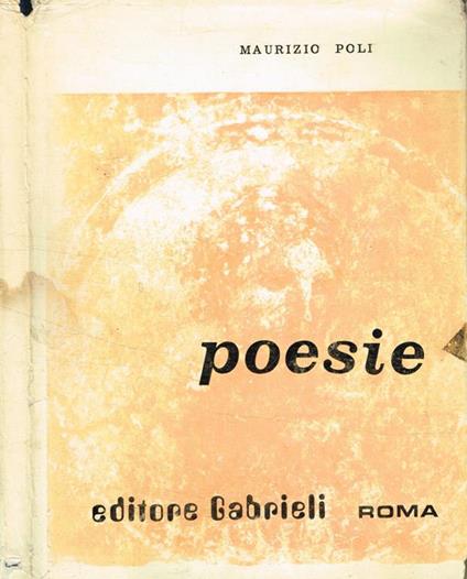Poesie - Maurizio Poli - copertina