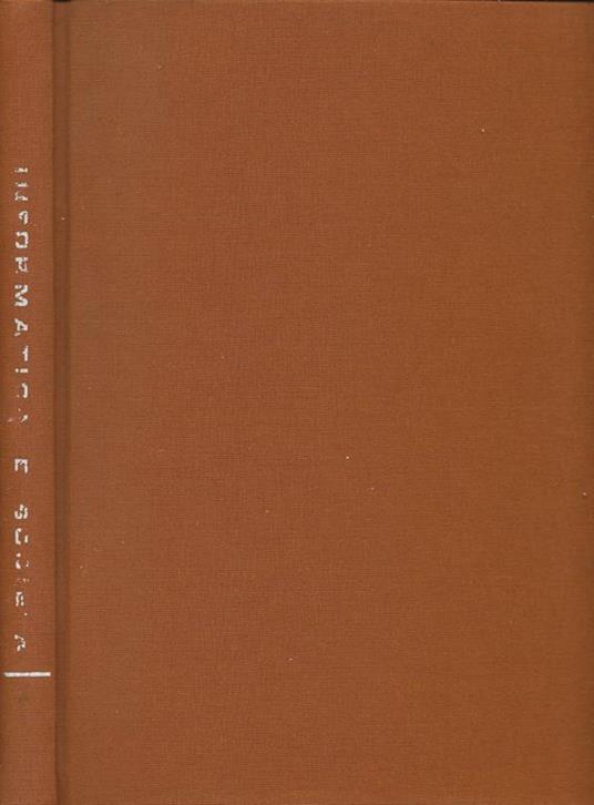 Enciclopedia di Elettronica & Informatica. Vol. VII. Informatica e Società - copertina