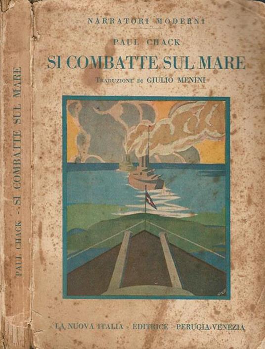 Si combatte sul mare - Paul Chack - copertina