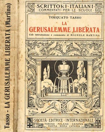 La gerusalemme liberata - Torquato Tasso - copertina