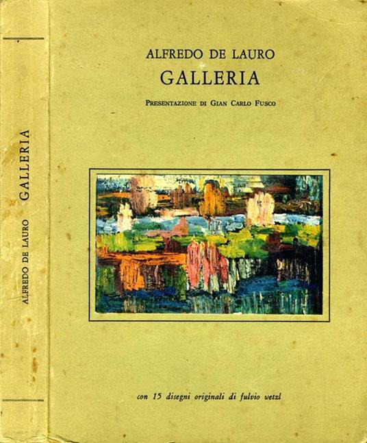 Galleria - Alfredo De Lauro - copertina