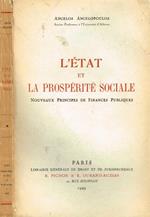L' etat et la prosperité sociale. Nouveaux principes de finances publiques