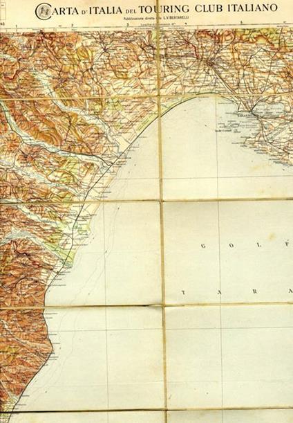 Carta d'italia 43 (taranto) - Luigi V. Bertarelli - copertina