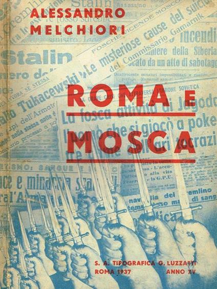 Roma e mosca - Alessandro Melchiori - copertina