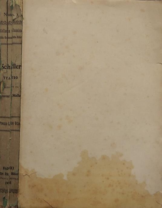 Teatro completo - Friedrich Schlegel - copertina